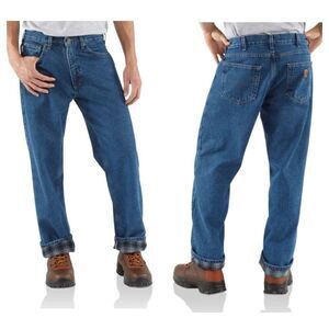 CARHARTT FLANNEL LINED JEANS